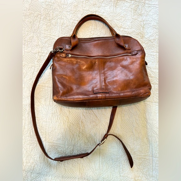 Bags Leather Satchel Laptop Case Crossbody For